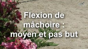 Flexion de mâchoire: moyen et pas but