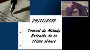 Travail de Milady 24/11/2018 (extraits)