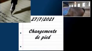 Milady 27/7/2021 - Changements de pied au galop