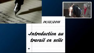 Milady 14/12/2016 - Introduction au travail en selle