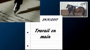 Milady 24/5/2017 - Travail en main