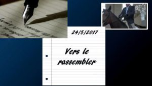 Milady 24/5/2017 - En selle : vers le rassembler