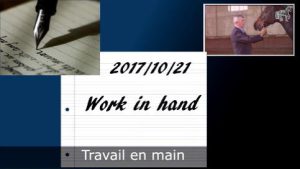 Milady 21/10/2017 - Travail en main