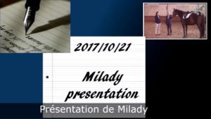 Milady 21/10/2017 - Présentation de Milady