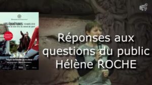 Equiétudes 2019 - Hélène Roche, réponses aux questions