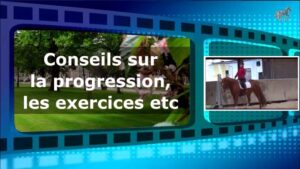 Conseil sur la progression, les exercices etc